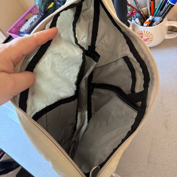 AmeriBag Healthy Back Bag Sling Shoulder Beige - Picture 6 of 7